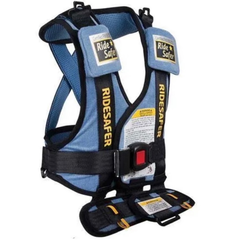 Safe Traffic Systems JK11170 - Ride Safer 2 Travel Vest - Blue